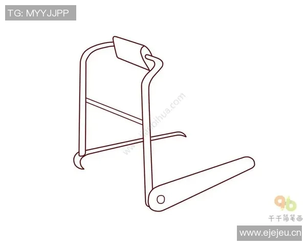 画画健身器材简单构图技巧儿童绘本风格